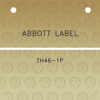 abbott-label-th46-1p