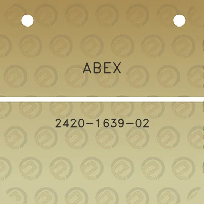 abex-2420-1639-02