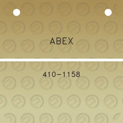 abex-410-1158