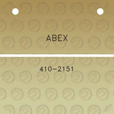 abex-410-2151