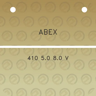 abex-410-50-80-v