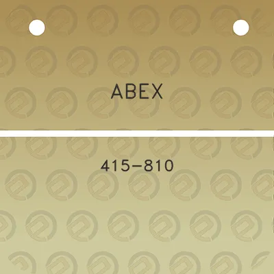 abex-415-810