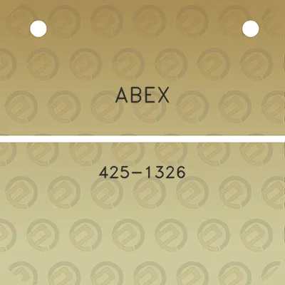 abex-425-1326