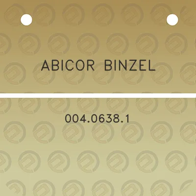 abicor-binzel-00406381