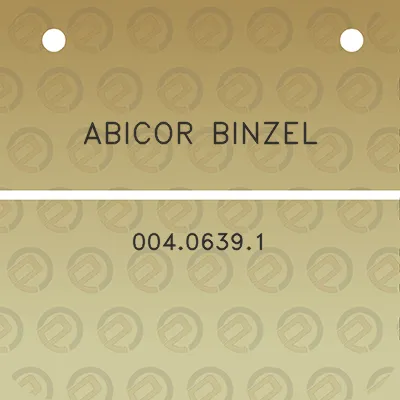 abicor-binzel-00406391