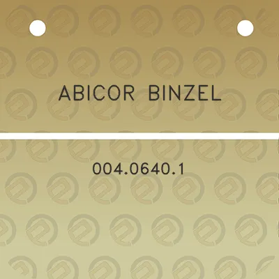 abicor-binzel-00406401