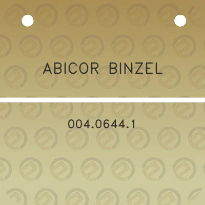 abicor-binzel-00406441