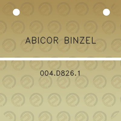 abicor-binzel-004d8261