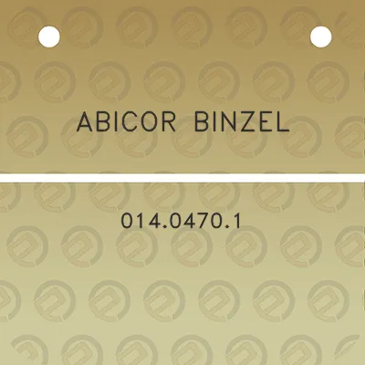 abicor-binzel-01404701