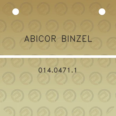 abicor-binzel-01404711