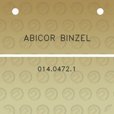 abicor-binzel-01404721