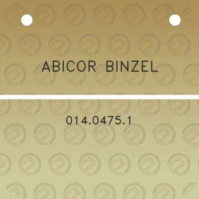 abicor-binzel-01404751