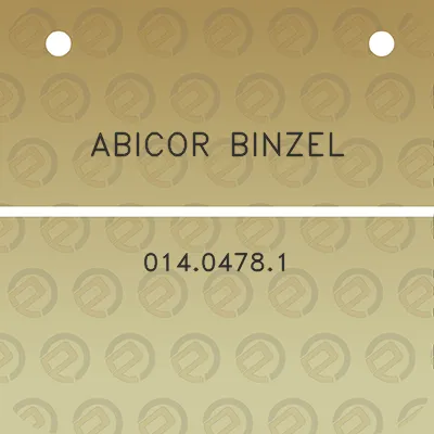 abicor-binzel-01404781