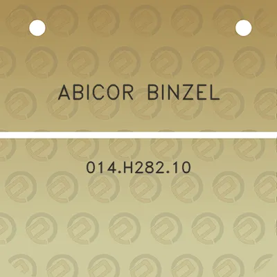 abicor-binzel-014h28210