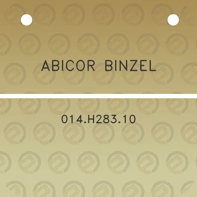 abicor-binzel-014h28310