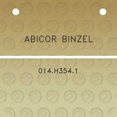 abicor-binzel-014h3541