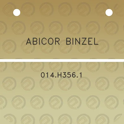 abicor-binzel-014h3561