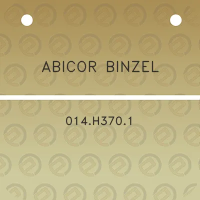 abicor-binzel-014h3701