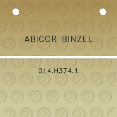 abicor-binzel-014h3741