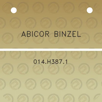 abicor-binzel-014h3871