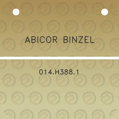 abicor-binzel-014h3881