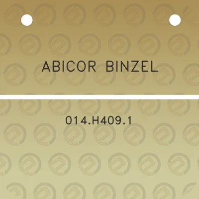 abicor-binzel-014h4091