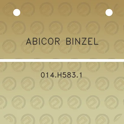 abicor-binzel-014h5831