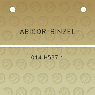 abicor-binzel-014h5871