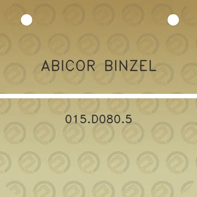 abicor-binzel-015d0805