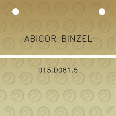 abicor-binzel-015d0815