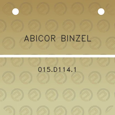 abicor-binzel-015d1141