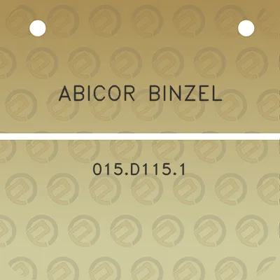 abicor-binzel-015d1151