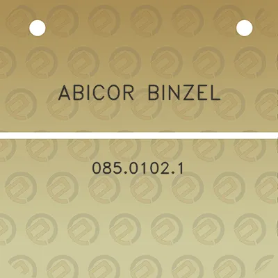 abicor-binzel-08501021