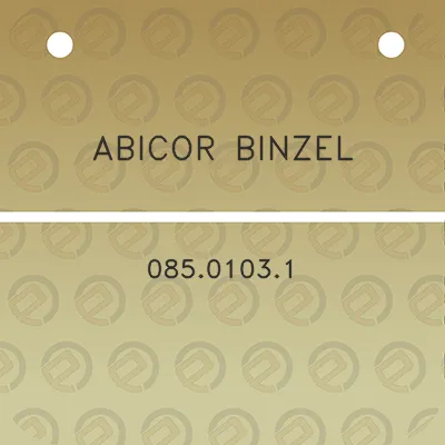 abicor-binzel-08501031