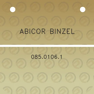 abicor-binzel-08501061