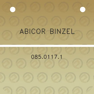 abicor-binzel-08501171