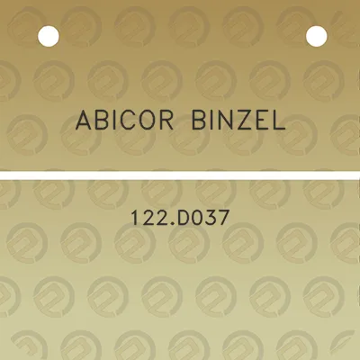 abicor-binzel-122d037