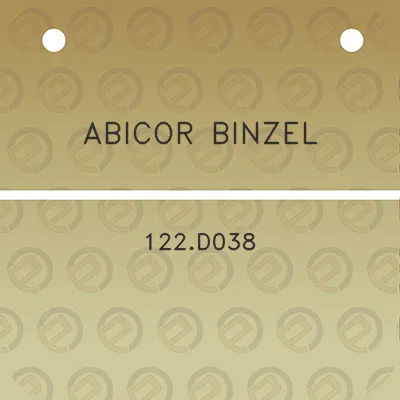 abicor-binzel-122d038