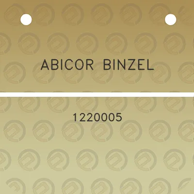 abicor-binzel-1220005