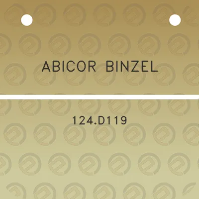 abicor-binzel-124d119