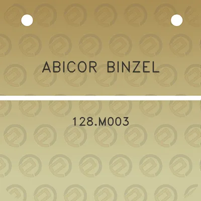 abicor-binzel-128m003