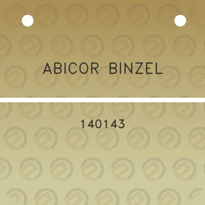 abicor-binzel-140143