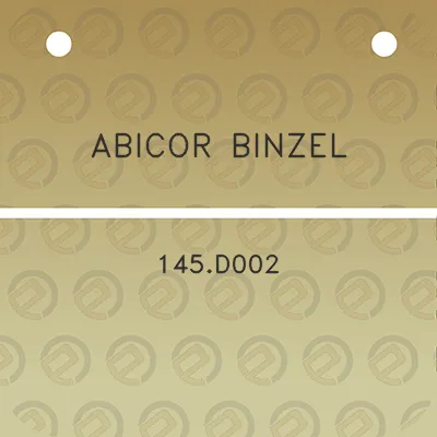 abicor-binzel-145d002