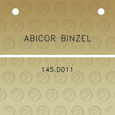 abicor-binzel-145d011