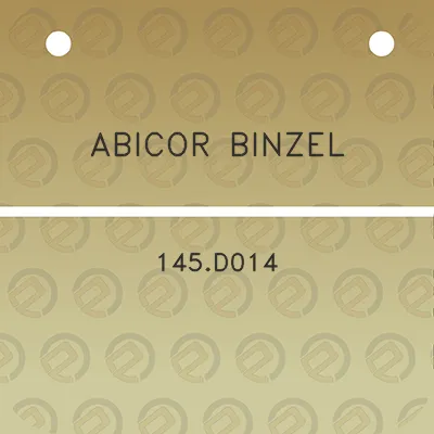 abicor-binzel-145d014