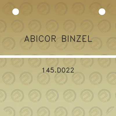 abicor-binzel-145d022