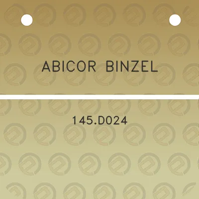 abicor-binzel-145d024