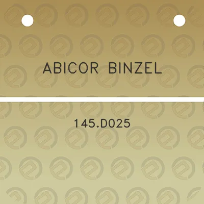 abicor-binzel-145d025