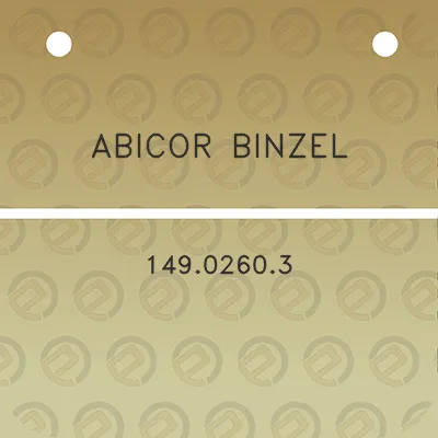 abicor-binzel-14902603