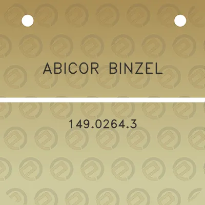 abicor-binzel-14902643